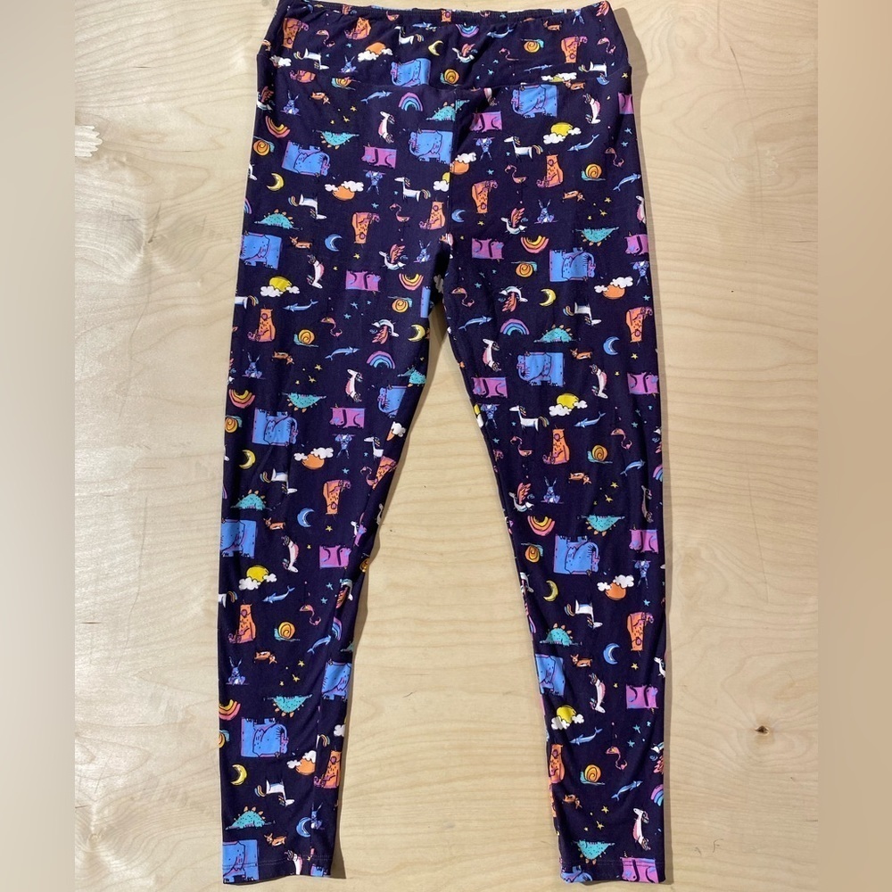 Lularoe Leggings Size T/C(Talk/Curvy) (HJ)